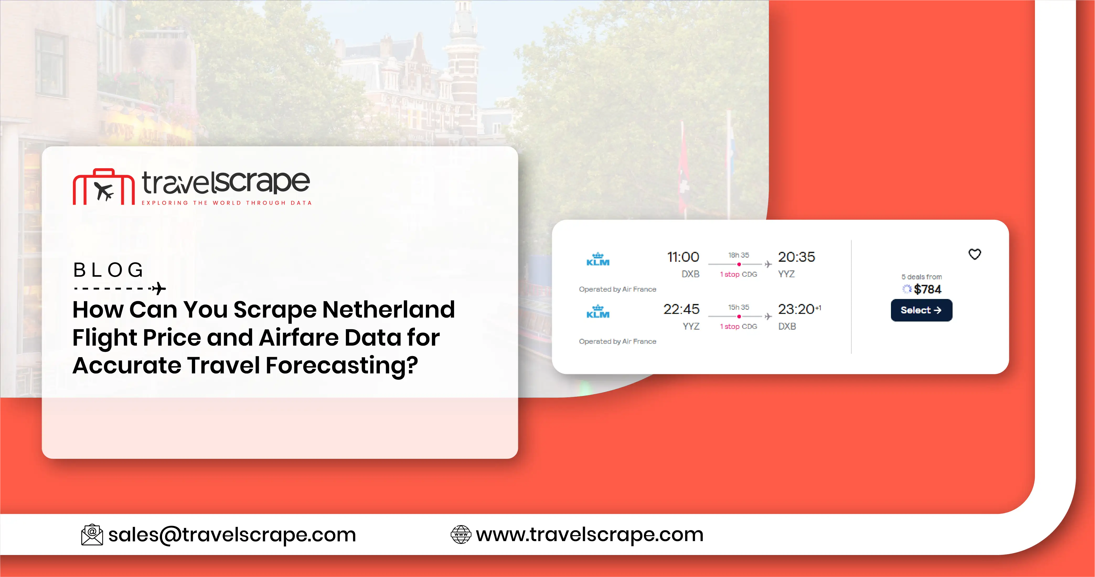 How Can You Scrape Netherland Flight Price and Airfare Data for Accurate Travel Forecasting
